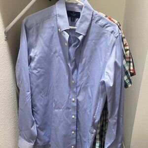 Buttoned Down Light Blue Dress Shirt | Long Sleeve | 15.5 and 35